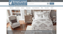 Desktop Screenshot of edgewaterfurniture.com